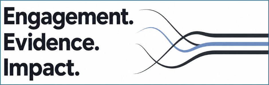 Engagement. Evidence. Impact