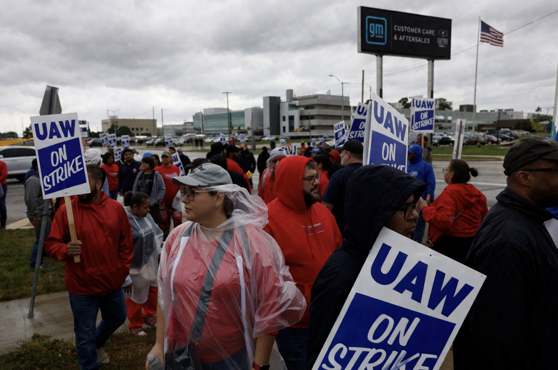 on strike