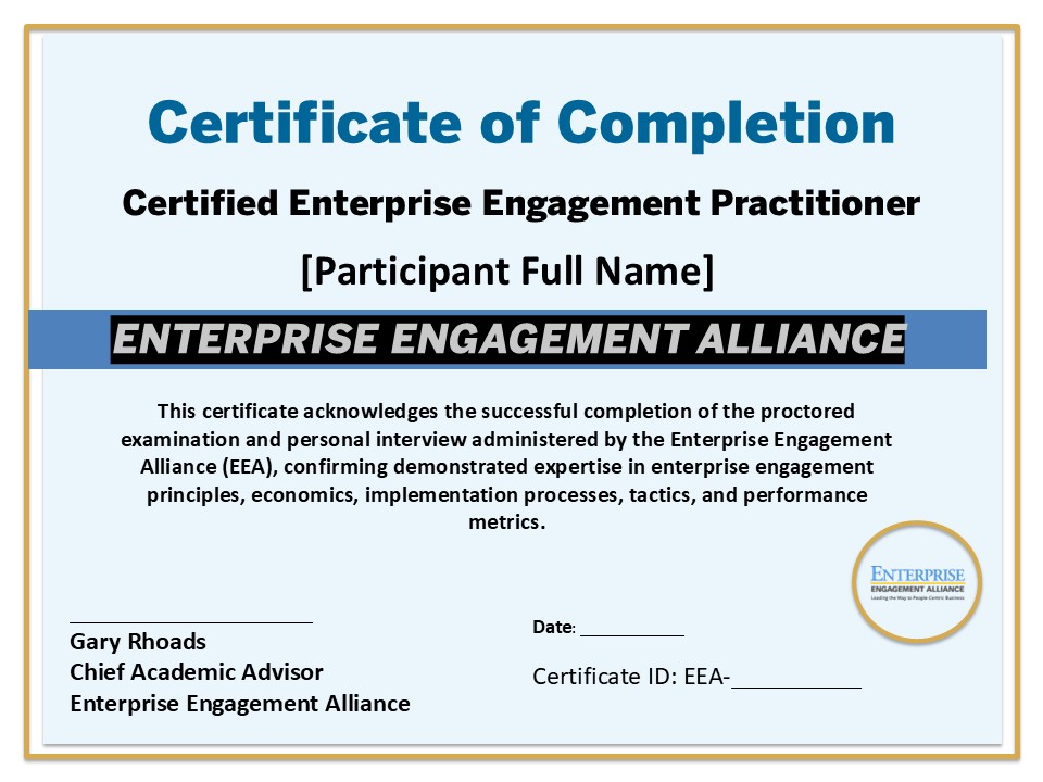 certificate of completion